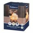 Puinen poro LED-valoilla Finnlumor - Suloinen pehmeä porokoriste 20 LED-valolla ja ajastimella - LED-ljus och lyktor - 6410416575520 - 4