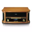 Retro skivspelare i trä med Bluetooth®, DAB+/FM-radio, USB-kodning, CD-spelare, kassettspelare och inbyggda högtalare - Skivspelare och nålar - 8711902082910 - 10