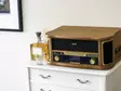 Retro skivspelare i trä med Bluetooth®, DAB+/FM-radio, USB-kodning, CD-spelare, kassettspelare och inbyggda högtalare - Skivspelare och nålar - 8711902082910 - 54