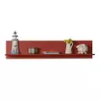 Vägghylla Hanah Home Raf11Kk1 Röd Spånskiva 120x25x20 cm - Vägghyllor - 8684282333470 - 3