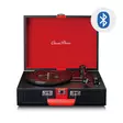 Record Player with Bluetooth® reception and built in speakers Black / Red - Skivspelare och nålar - 8711902081890 - 1