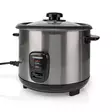 Riskokare | 1,5 l | 500 W | Non stick-beläggning | Avtagbar skål | Ångkorg | Varmhållningsfunktion | Automatisk avstängning - Riskokare - 8711902089940 - 40