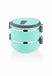 Matlåda Set Hermia Turkos Rostfritt Stål 2 Delar - Matlådor och matförvaringsbehållare - 8683342445870 - 1