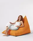Sittsäck Atelier del Sofa Pyramid Big Bed Orange Polyester 145x90 cm - Saccosäckar - 8683743039630 - 8