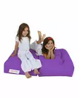 Sittsäck Atelier del Sofa Kids Double Seat Lila Polyester 100x50x40 cm - Saccosäckar - 8683743039890 - 7