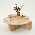 Soffbord Hanah Home Podium Ek Spånskiva 90x30x60 cm 85x35x30 cm - Soffbord - 8683742112150 - 12