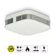 Rökdetektor med kompakt design med 10 års batteri och garanti 2-pack Vit - Brandvarnare och kolmonoxidvarnare - 8711902090380 - 50