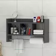 Vägghylla, antracit, 18 mm, tålig, rymlig, stilren - Hylla och klädhängare - 8684282041580 - 5