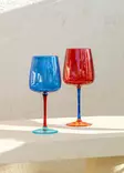 Glas Hermia Blå Glas 500 ml - Dricksglas - 8684283559190 - 2