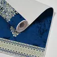 Badrumsmatta Set Mijölnir Blå 100% Polyester Halkfri Antibakteriell 50x60 cm & 60x100 cm - Badrumsmattor och våtrumsmattor - 8683342421270 - 4
