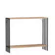 Sideboard Hanah Home Verona Svart Spånskiva Metall 90x74x26 cm - Sidobord och extrabord - 8683742109860 - 1