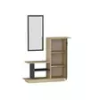 Hallmöbel Hanah Home Asia Ek Antracit Spånskiva 80x90x29,5 cm - Hallskåp - 8681875705300 - 4