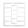 Bokhylla Hanah Home Ample Vit Spånskiva 125x135,7x22 cm - Bokhyllor - 8681181351390 - 1