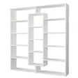 Bokhylla Hanah Home Ample Vit Spånskiva 125x135,7x22 cm - Bokhyllor - 8681181351390 - 6