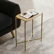 Soffbord Hanah Home Shb003a Guld Trä Metall 40x56x26 cm - Soffbord - 8684282360650 - 3