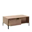 Soffbord Hanah Home Shp665Tt1 Ljus Valnöt Spånskiva 103x42x60 cm - Soffbord - 8684282333890 - 5