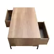 Soffbord Hanah Home Shp665Tt1 Ljus Valnöt Spånskiva 103x42x60 cm - Soffbord - 8684282333890 - 7