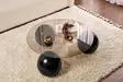 Soffbord Nordure Miro Svart Brons Härdat Glas Polyuretan 85x30x85 cm - Soffbord - 8684283730100 - 4