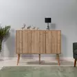 Konsolbord Hanah Home Mega 728 Sonoma Ek Spånskiva 120x90x36 cm - Byråer och skåp - 8681875341140 - 5