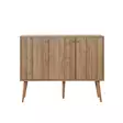 Konsolbord Hanah Home Mega 728 Sonoma Ek Spånskiva 120x90x36 cm - Byråer och skåp - 8681875341140 - 6
