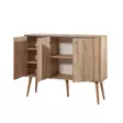 Konsolbord Hanah Home Mega 728 Sonoma Ek Spånskiva 120x90x36 cm - Byråer och skåp - 8681875341140 - 7