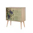 Byrå Hanah Home Trio 727 Sonoma Ek Spånskiva 80x90x40 cm - Byråer och skåp - 8681875340990 - 1