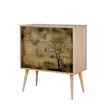 Byrå Hanah Home Trio Sonoma Ek Spånskiva 80x90x40 cm - Byråer och skåp - 8681875341010 - 1