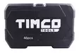 Timco 46-delad hylsnyckelsats - Hylsnyckelsatser - 6438014417110 - 4