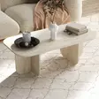 Soffbord Hanah Home Becaj Travertine Spånskiva 120x41,4x60 cm - Soffbord - 8684283801350 - 4