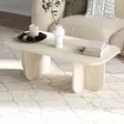 Soffbord Hanah Home Becaj Travertine Spånskiva 120x41,4x60 cm - Soffbord - 8684283801350 - 2