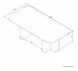 Soffbord Hanah Home Becaj Travertine Spånskiva 120x41,4x60 cm - Soffbord - 8684283801350 - 6