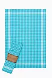 Handdukset Hermia Kareli Turkos Bomull Polyester 5 Delar - Kökstextilier - 8683342758420 - 1