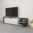 TV-bänk Hanah Home Krog Antracit Vit Spånskiva 160x35x36,8 cm - TV-bänkar - 8683743123810 - 4