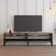 TV-bänk Hanah Home Istanbul 2 Valnöt Antracit Spånskiva 180x35x47 cm - TV-bänkar - 8684282191100 - 3