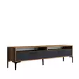 TV-bänk Hanah Home Istanbul 2 Valnöt Antracit Spånskiva 180x35x47 cm - TV-bänkar - 8684282191100 - 1