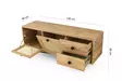 TV-bänk Hanah Home Hapsiyas 140 Ek Spånskiva 140x60x40 cm - TV-bänkar - 8682870168640 - 7