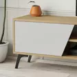 TV-bänk Hanah Home Fiona Ek Vit Spånskiva 180x48x35,6 cm - TV-bänkar - 8683743798230 - 5