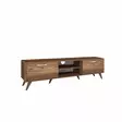 TV-bänk Hanah Home A9 221 Valnöt Spånskiva 180x48,6x35 cm - TV-bänkar - 8681875462470 - 9