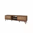 TV-bänk Hanah Home A9 221 Valnöt Spånskiva 180x48,6x35 cm - TV-bänkar - 8681875462470 - 10