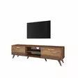 TV-bänk Hanah Home A9 221 Valnöt Spånskiva 180x48,6x35 cm - TV-bänkar - 8681875462470 - 7