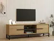 TV-bänk Hanah Home Mono Ek Spånskiva 160x50x40 cm - TV-bänkar - 8683743451470 - 2