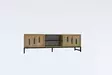 TV-bänk Hanah Home Sapphire Oak Ek Spånskiva 160x50x40 cm - TV-bänkar - 8683743451500 - 4