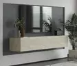 TV-bänk Hanah Home Alfa Travertin Spånskiva 180x28,6x31,4 cm - TV-bänkar - 8684283800810 - 2