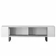 TV-bänk Hanah Home Yildiz Vit Silver Spånskiva 180x50x30 cm - TV-bänkar - 8684283557240 - 7