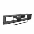 TV-bänk Hanah Home Asal 150 Svart Spånskiva 150x35,2x40 cm - TV-bänkar - 8683743120970 - 1
