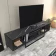 TV-bänk Hanah Home Asal 150 Svart Spånskiva 150x35,2x40 cm - TV-bänkar - 8683743120970 - 4