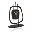 Dekorativ Klocka Aberto Design Pietra Svart Metall 21x23 cm - Klockor - 8683742881940 - 1