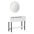 Sideboard Hanah Home On12W Vit Spånskiva 100x76x29,5 cm - Möbler - 8684282369530 - 1