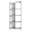 Bokhylla Hanah Home White Vit Spånskiva 70x180x30 cm - Bokhyllor - 8684283339020 - 6