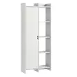 Bokhylla Hanah Home White Vit Spånskiva 70x180x30 cm - Bokhyllor - 8684283339020 - 1